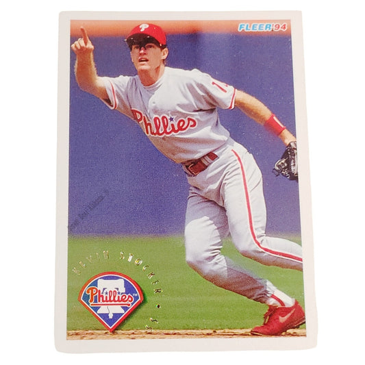 Kevin Stocker, Philadelphia Phillies #601, 1994 Fleer Baseball Collector's Card