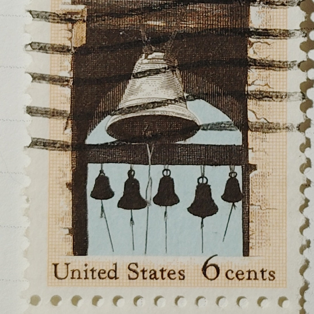 1969 US 6c California Settlement 200th Anniversary #1373 Used Cancelled