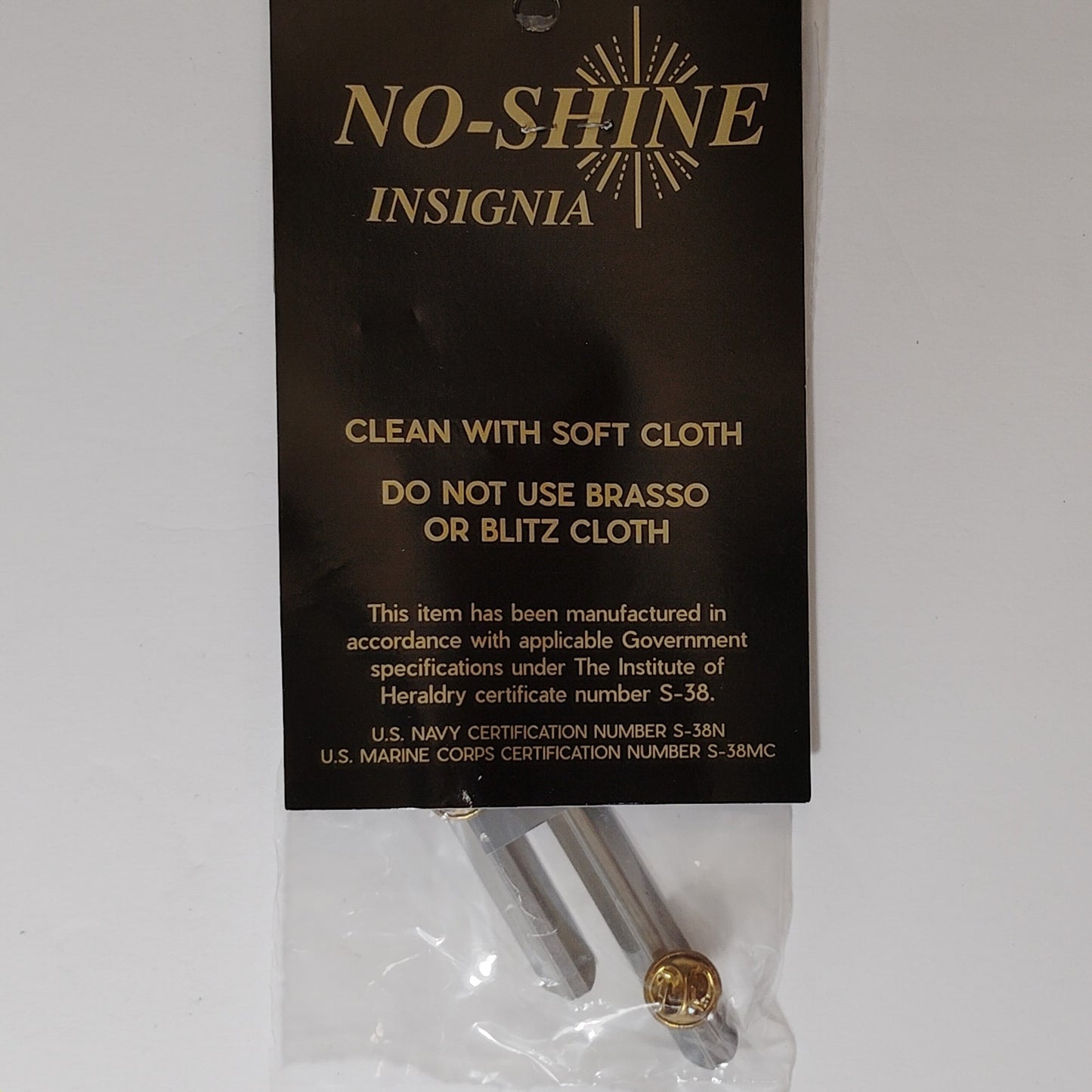 Mounting Rack Bar for 5 Ribbons (3/2 Centered w/ Gap) – No-Shine Insignia