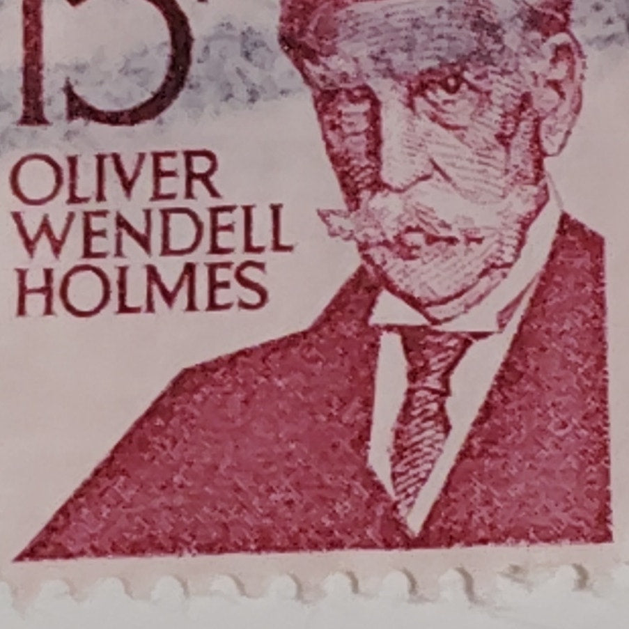 1968 15¢ Oliver Wendell Holmes Stamp – Prominent Americans Series – Scott #1288