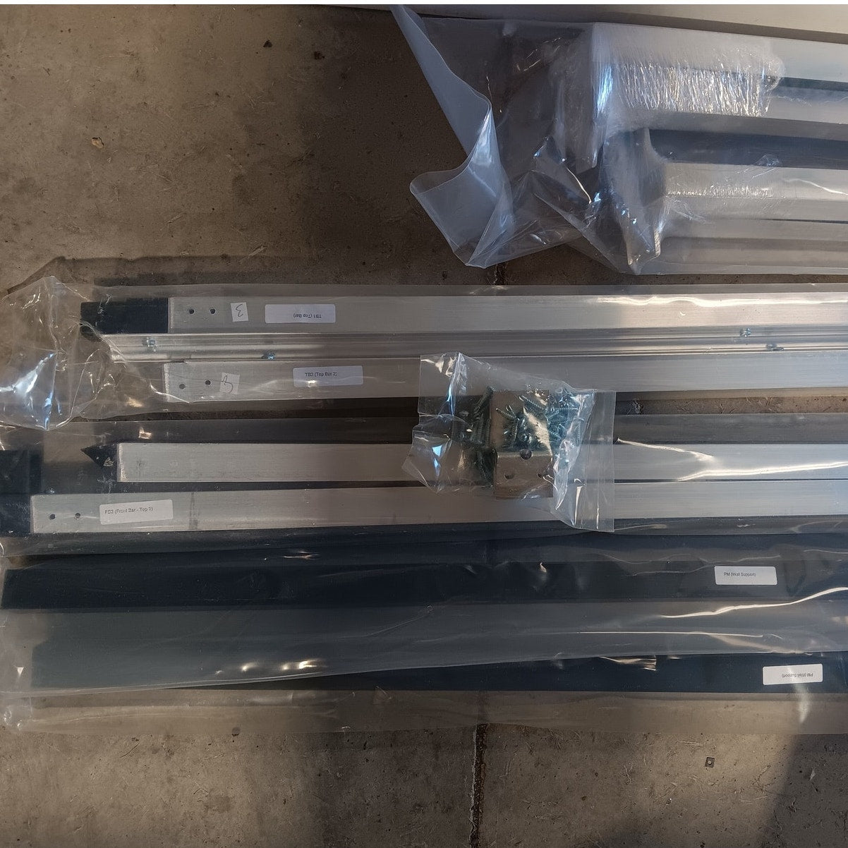 Awntech Dallas Retro Fixed Awning 10.38 ft x 16" x 30" Burgundy, Acrylic Fabric