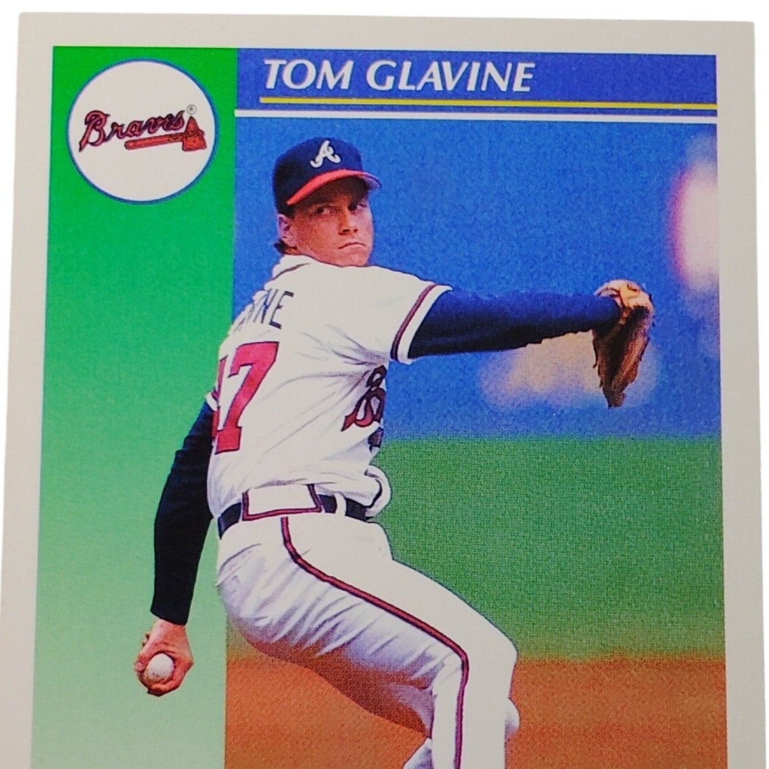 1992 Score Tom Glavine #450 Atlanta Braves Pitcher MLB Baseball NM