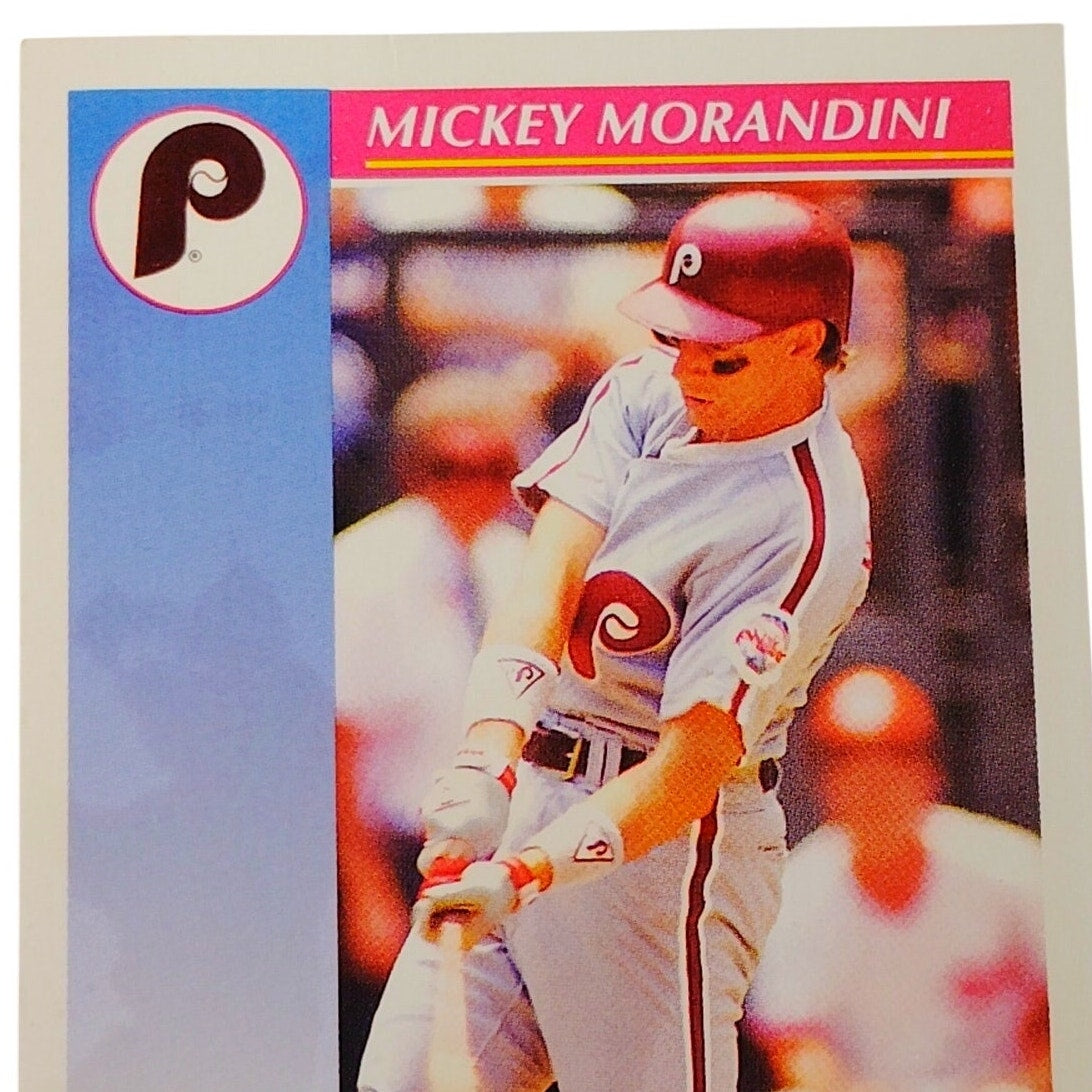1992 Score Mickey Morandini #143 Philadelphia Phillies 2B MLB Baseball NM