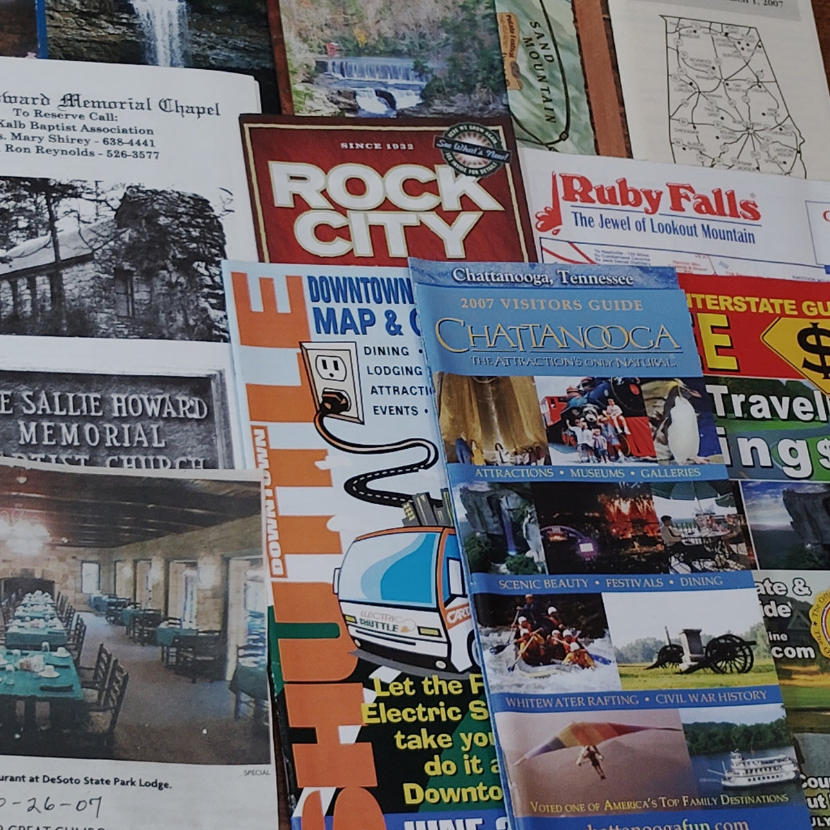 DeSoto Park 2007 Travel Ephemera Collection - Brochures & Clippings