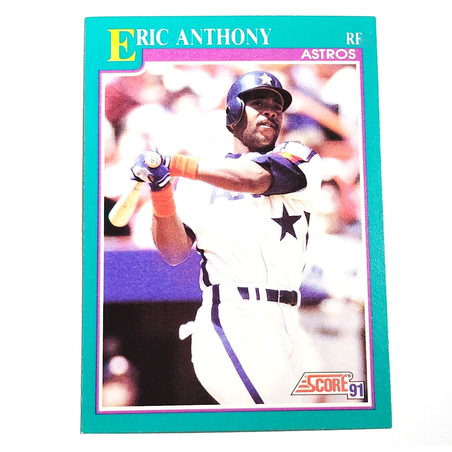 1991 Score Eric Anthony #146 Houston Astros Outfielder MLB Baseball Card NM