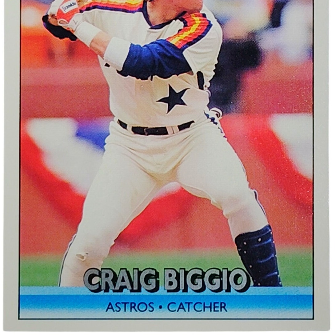 1992 Donruss #75 Craig Biggio Houston Astros Catcher - VG/EX
