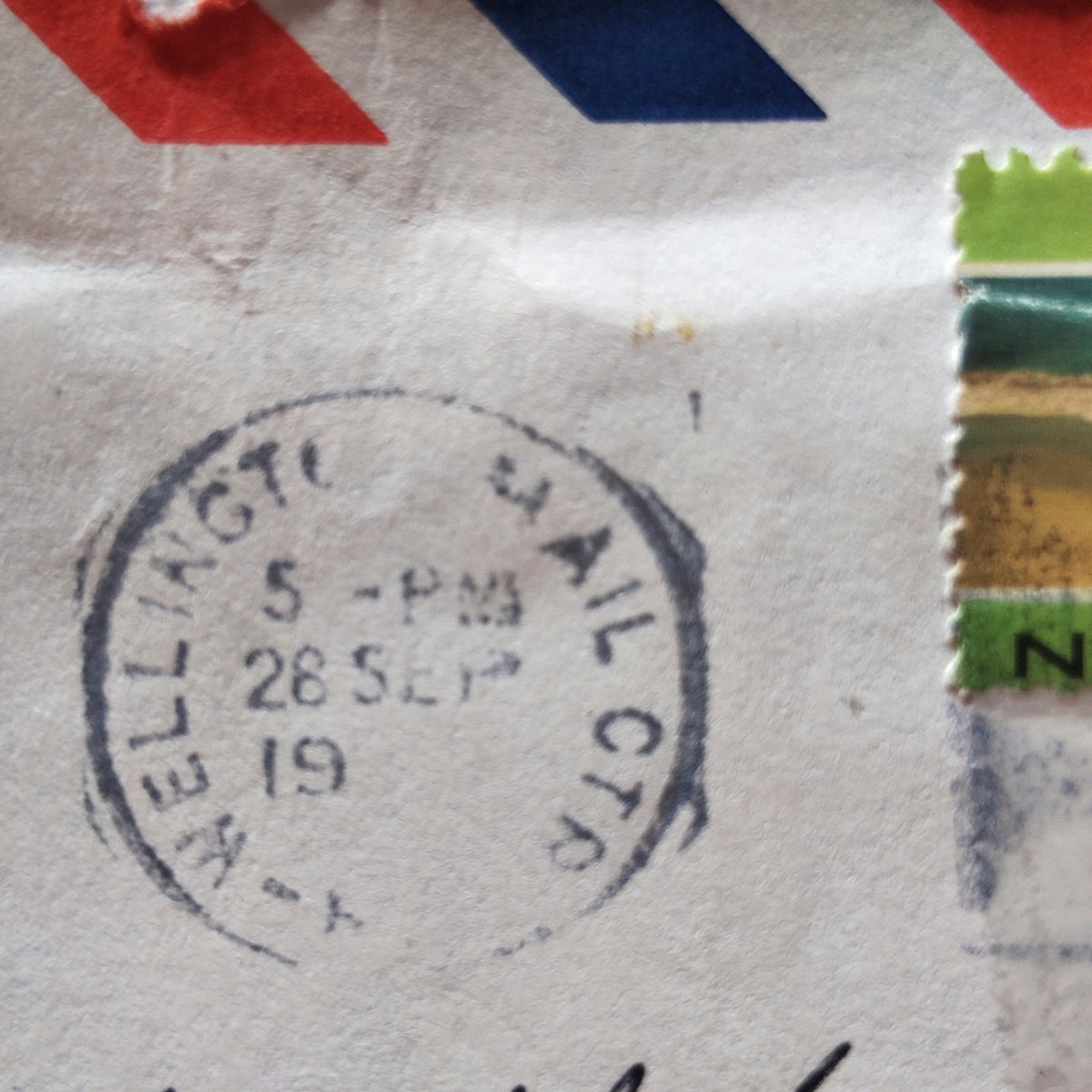 1994 New Zealand $1.50 Summer Pohutukawa Airmail Cover Wellington to Florida