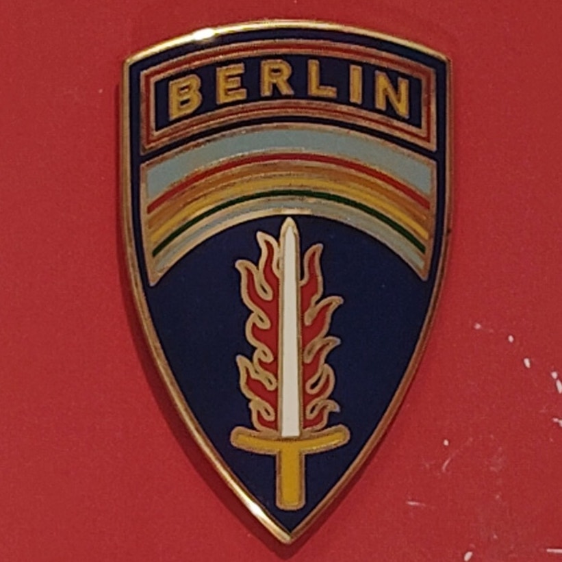 Army Combat Service Identification Badge (CSIB) – U.S. Army Berlin Command – 1-1/2" x 2"