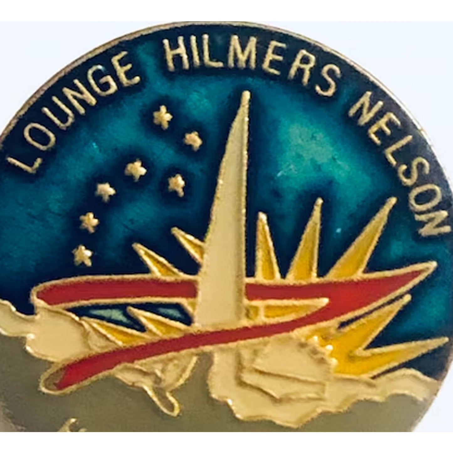 NASA STS‑26 Shuttle Discovery Mission Novelty Biker Jacket Hat Lapel Pin 1"