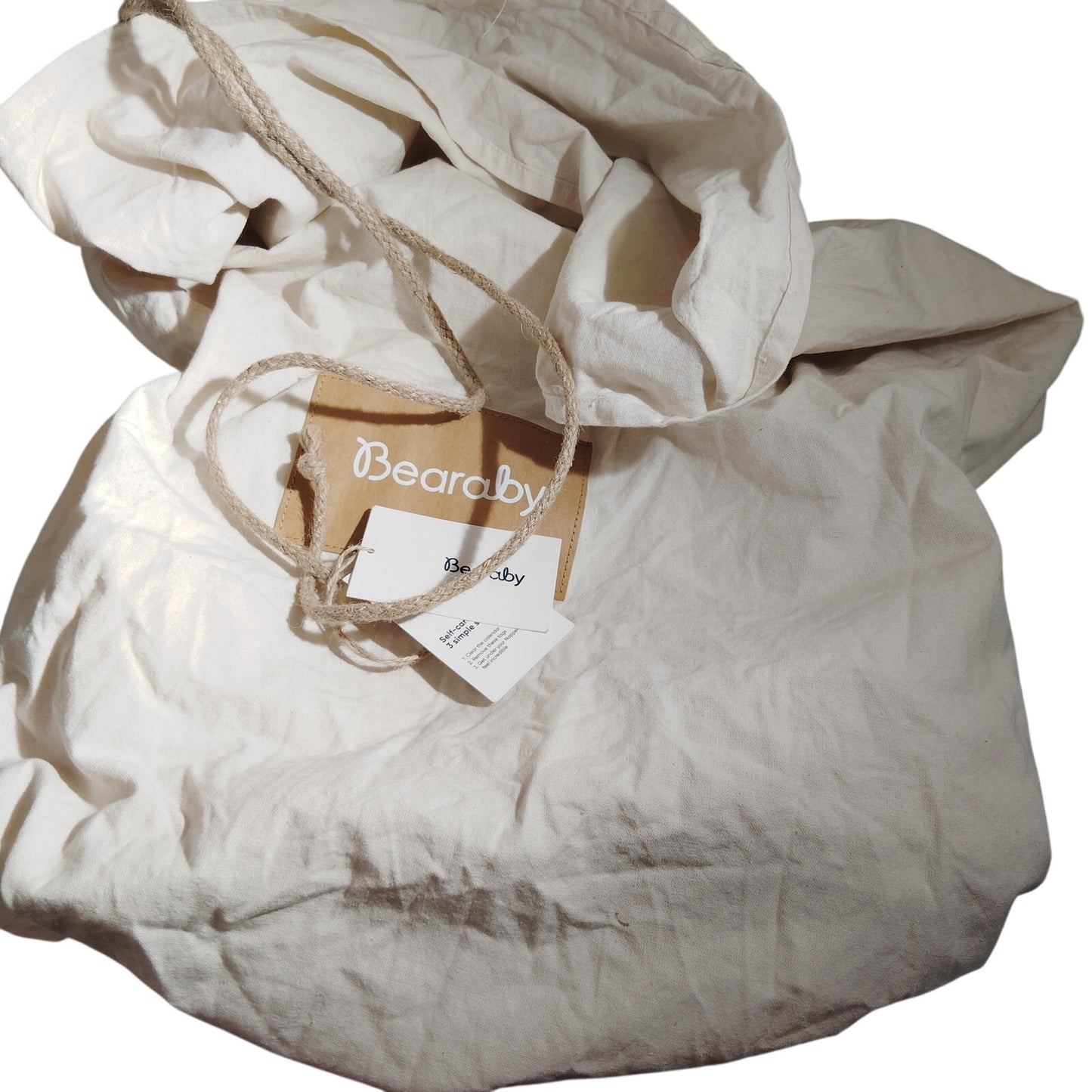 Bearaby Canvas Carry Bag for 15 lb Weighted Blanket 34"H × 15" Diameter