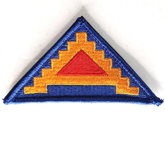 US Army 7th Army SSI Embroidered Patch Seven Steps to Hell 3‑5/8" × 2" Hook Back