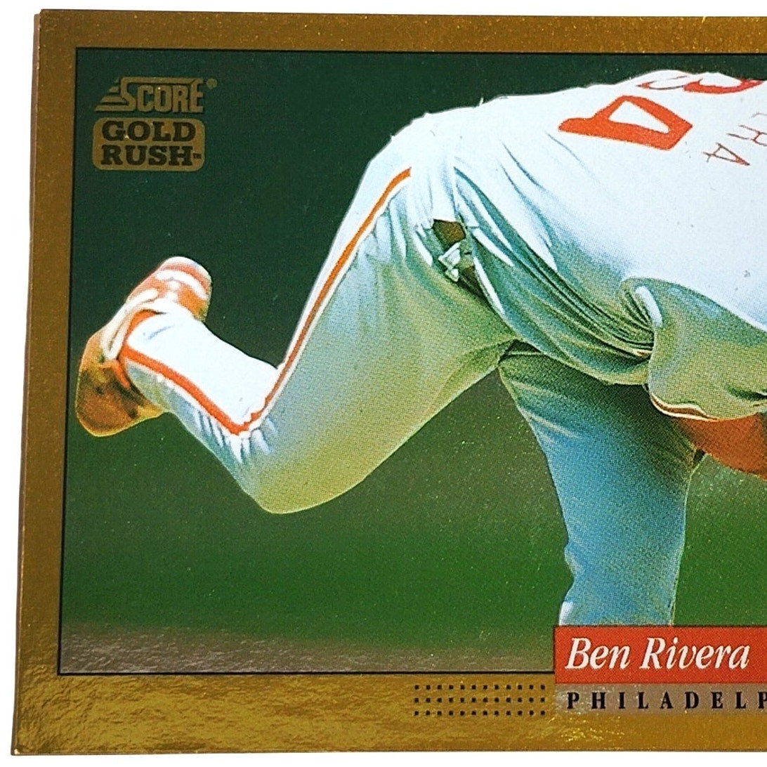 1993 Score Gold Rush Series Ben Rivera #783 Philadelphia Phillies Pitcher Card NM