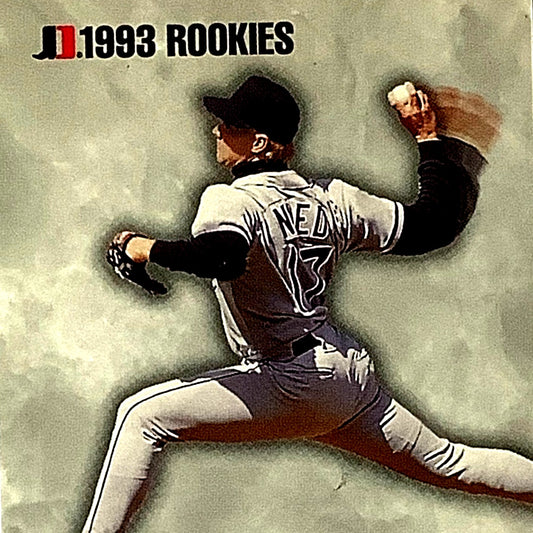 1993 Rookies, David Nied, Colorado Rockies, MLB, Jimmy Dean 1993, Card 7, EX/NM
