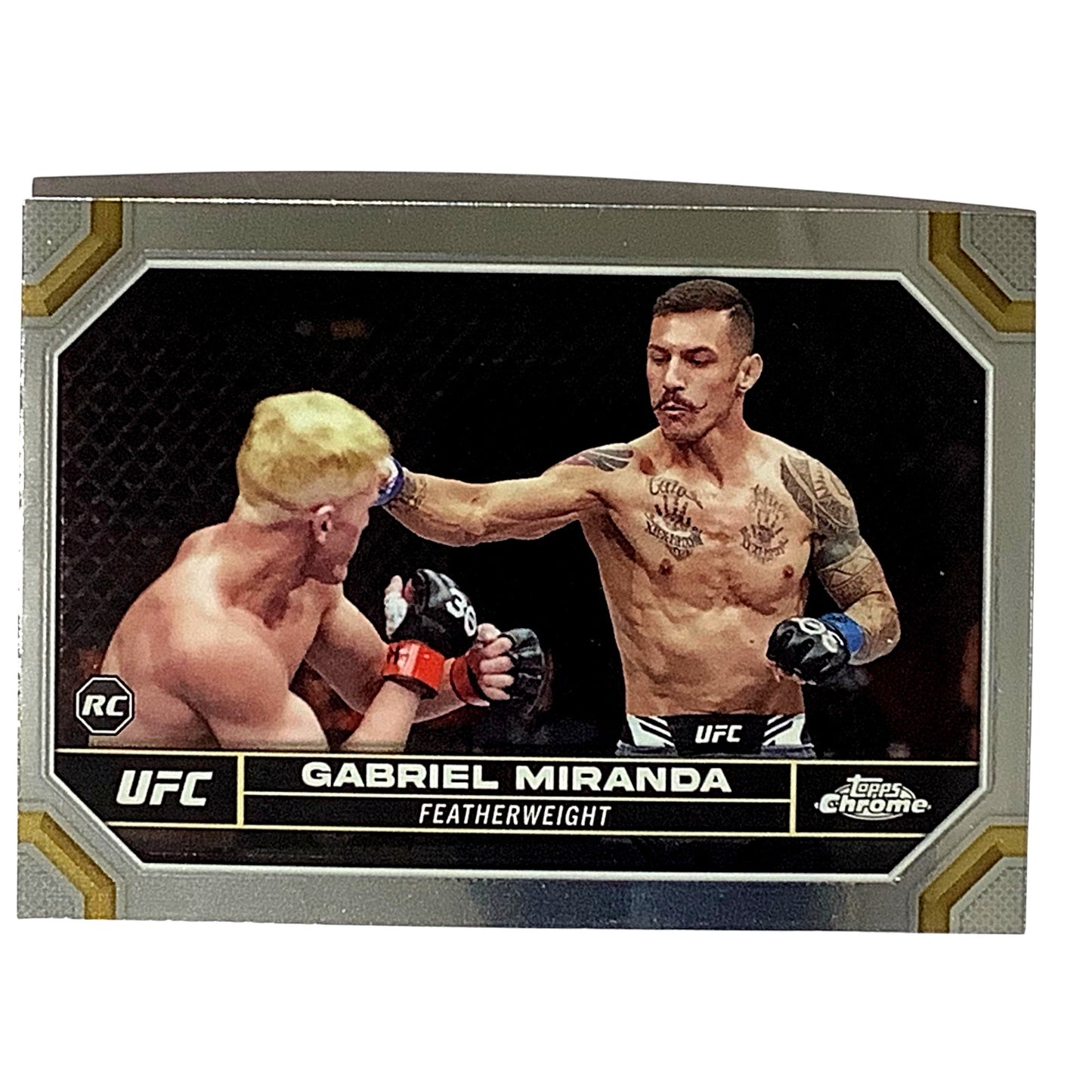 Gabriel Miranda, Featherweight, UFC Card 38, 2024 Topps Chrome UFC NM+