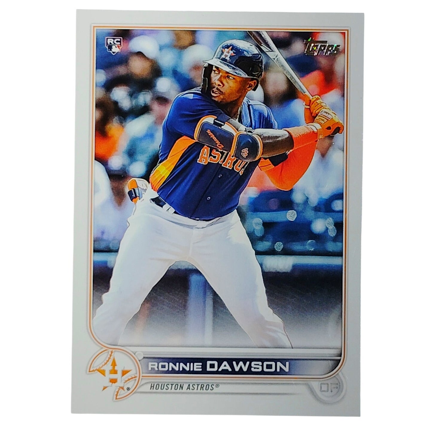 2022 Topps Series 1 #231 RC Ronnie Dawson Houston Astros Outfielder - VG/EX
