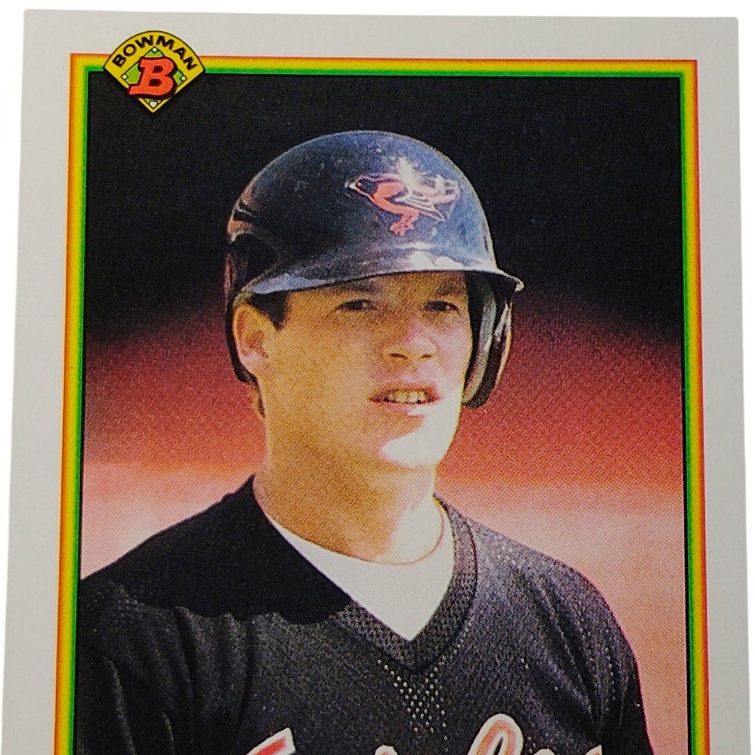 1990 Bowman Mickey Tettleton #254 Baltimore Orioles Catcher MLB Baseball Card NM