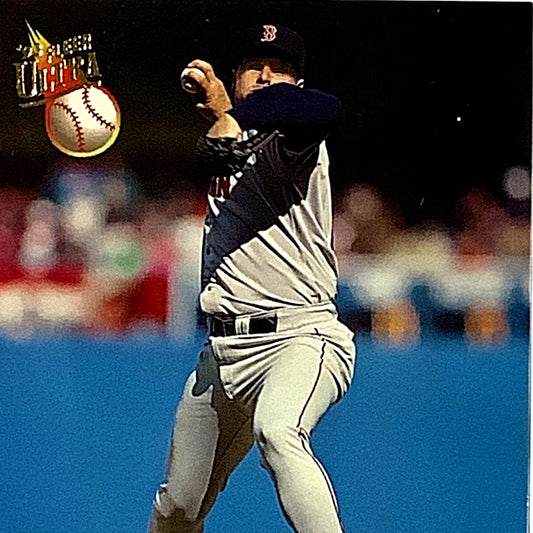 Roger Clemens, Boston Red Sox, MLB, Fleer Ultra Baseball 1993, Card 508, EX/NM