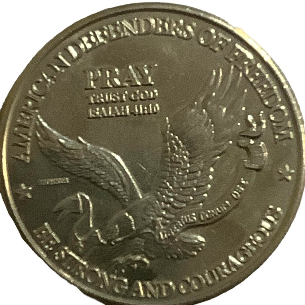 United States Army - American Defenders of Freedom Challenge Coin, 2005