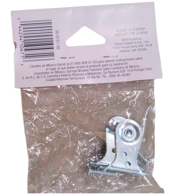 3 Packages- Outside Mount Roller Shade Brackets, NIP, 633641