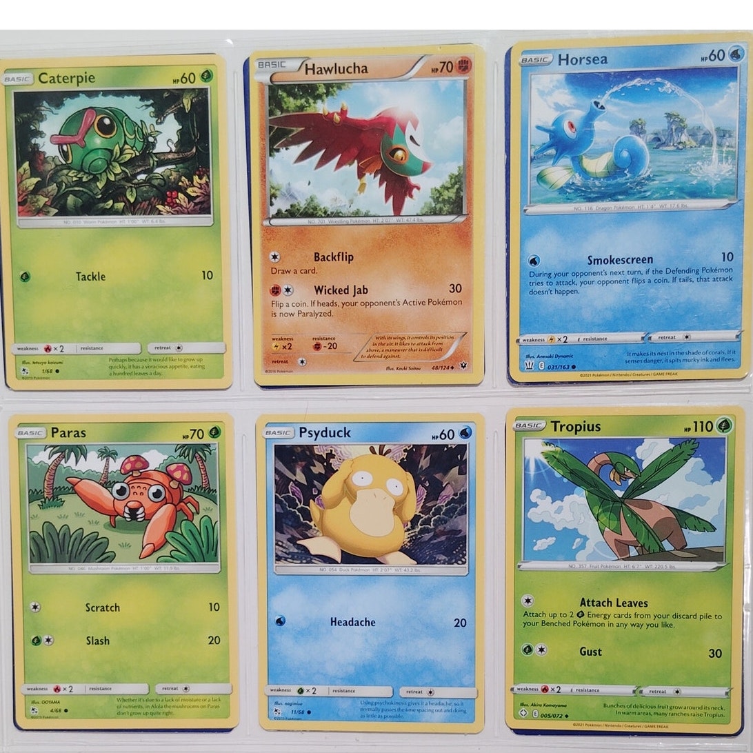18 Random Pokémon Cards Pictured, Actual Photos Provided