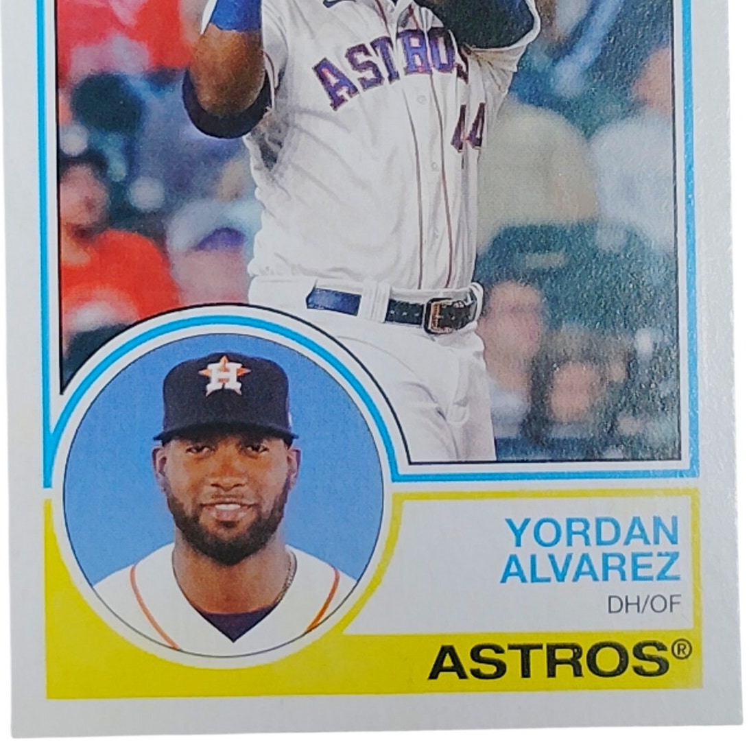 2021 Topps #160 Yordan Alvarez Houston Astros DH/Outfielder - VG/EX