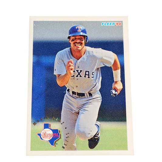 Mario Diaz, Texas Rangers, #305, 1994 Fleer Baseball Collector's Card