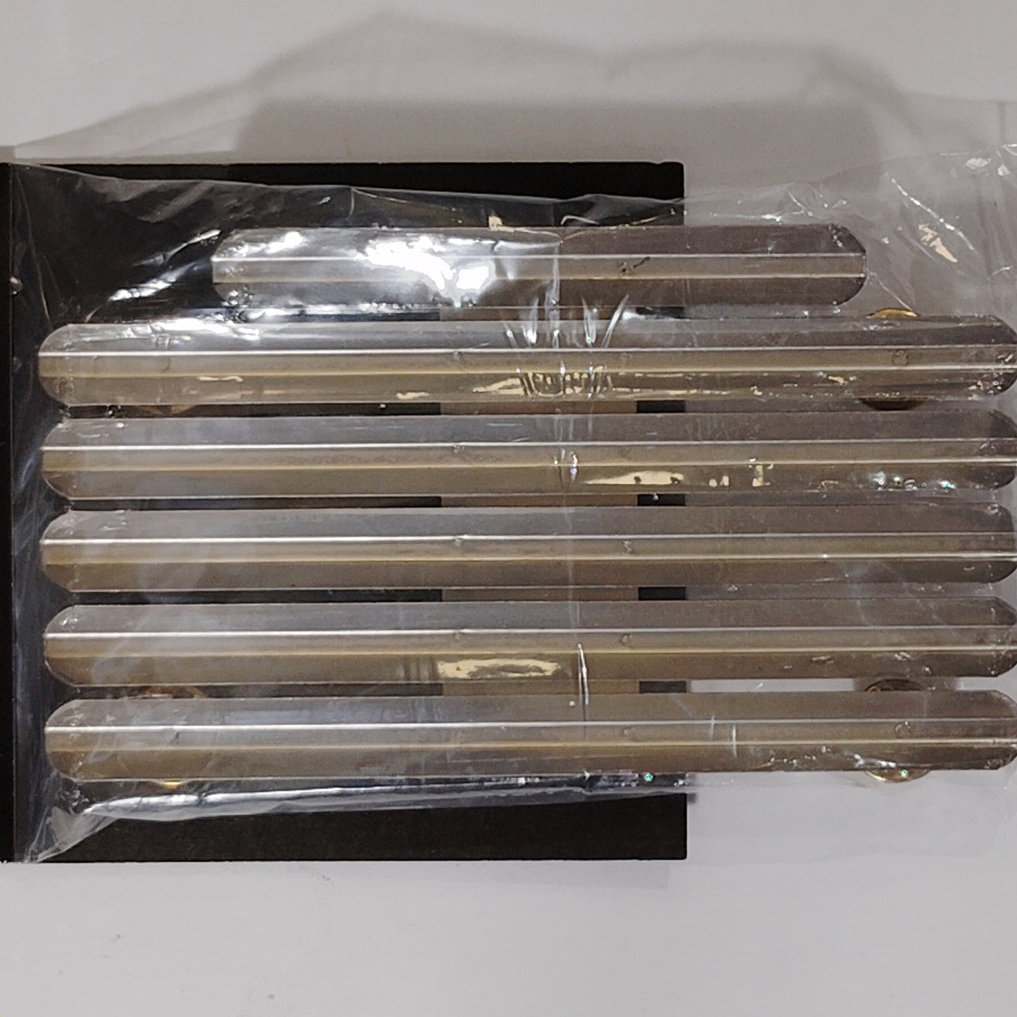 Mounting Rack, Bar for 17 Ribbons (3/3/3/3/2) by No-Shine Insignia - Supply Room