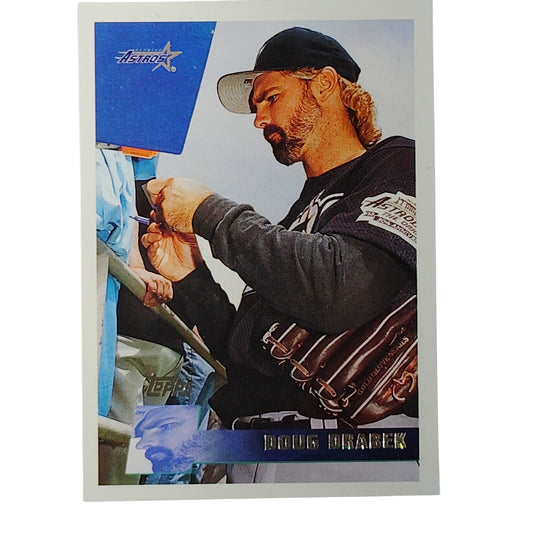 1996 Topps #105 Doug Drabek Houston Astros Pitcher - VG/EX