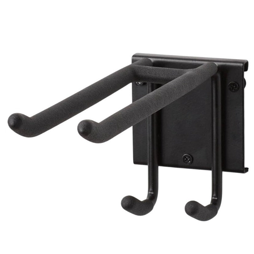 Brightroom Double Garage Tool Hook Steel Utility Rack for Wall Storage, 30lb Cap