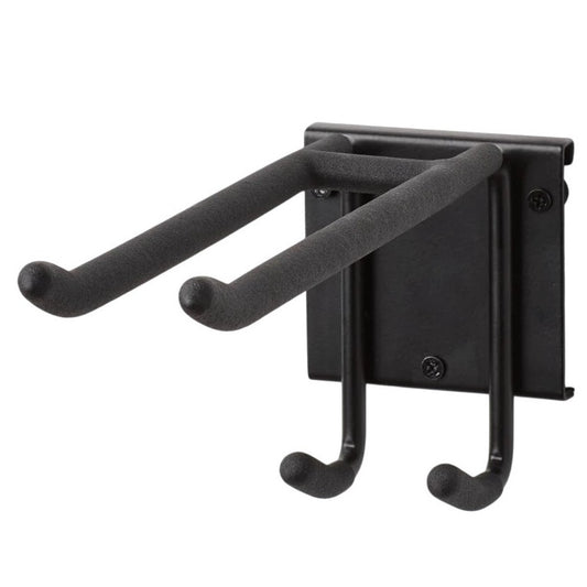 Brightroom Double Garage Tool Hook Steel Utility Rack for Wall Storage, 30lb Cap