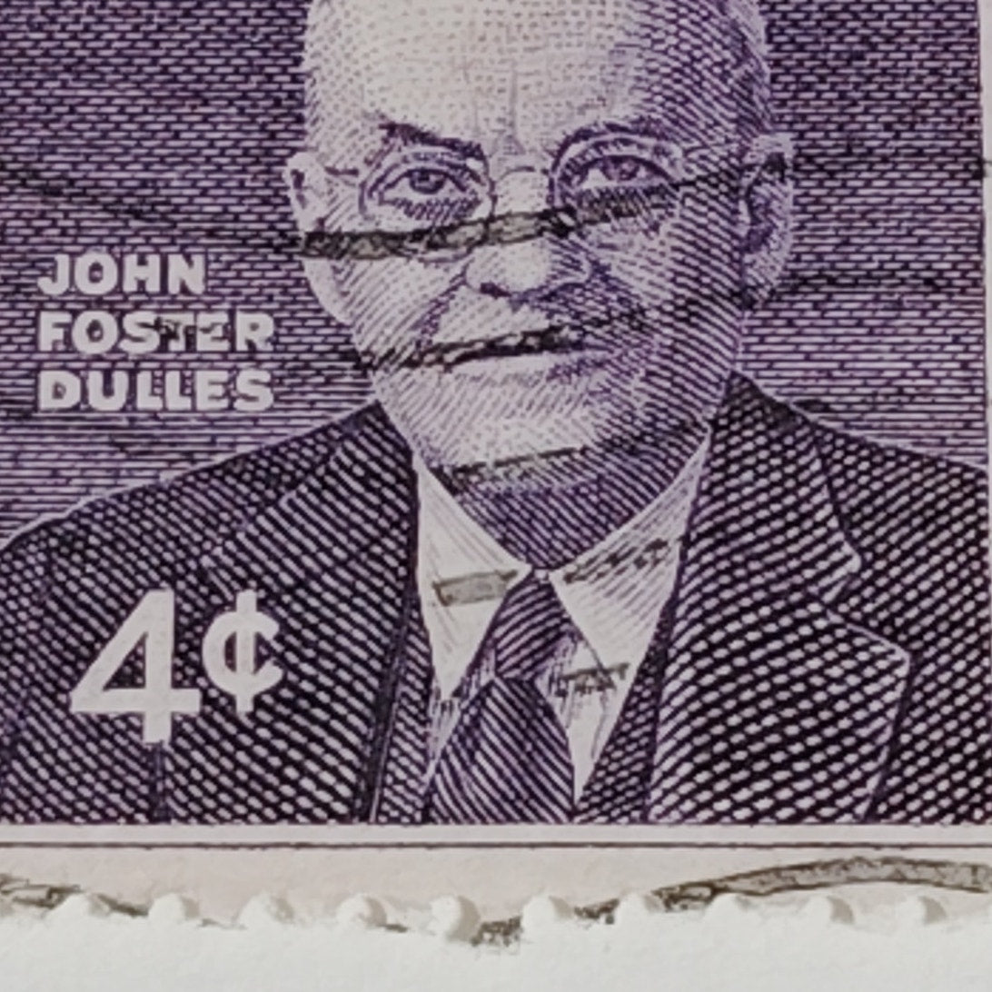 1960 Scott #1172 – 4¢ John Foster Dulles Memorial – Canceled