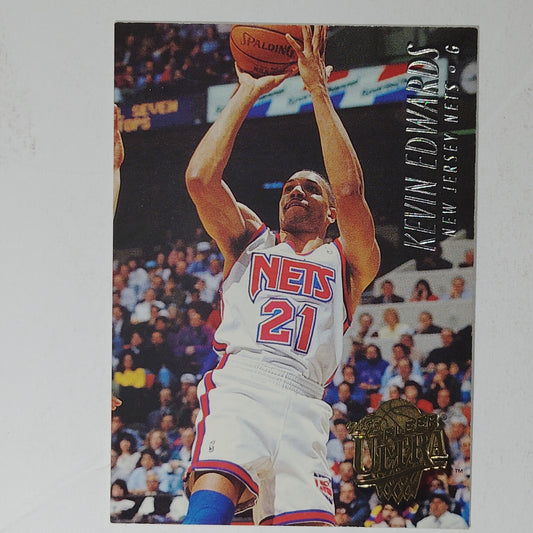1994–95 Ultra Kevin Edwards #119 – New Jersey Nets – Guard – VG/EX