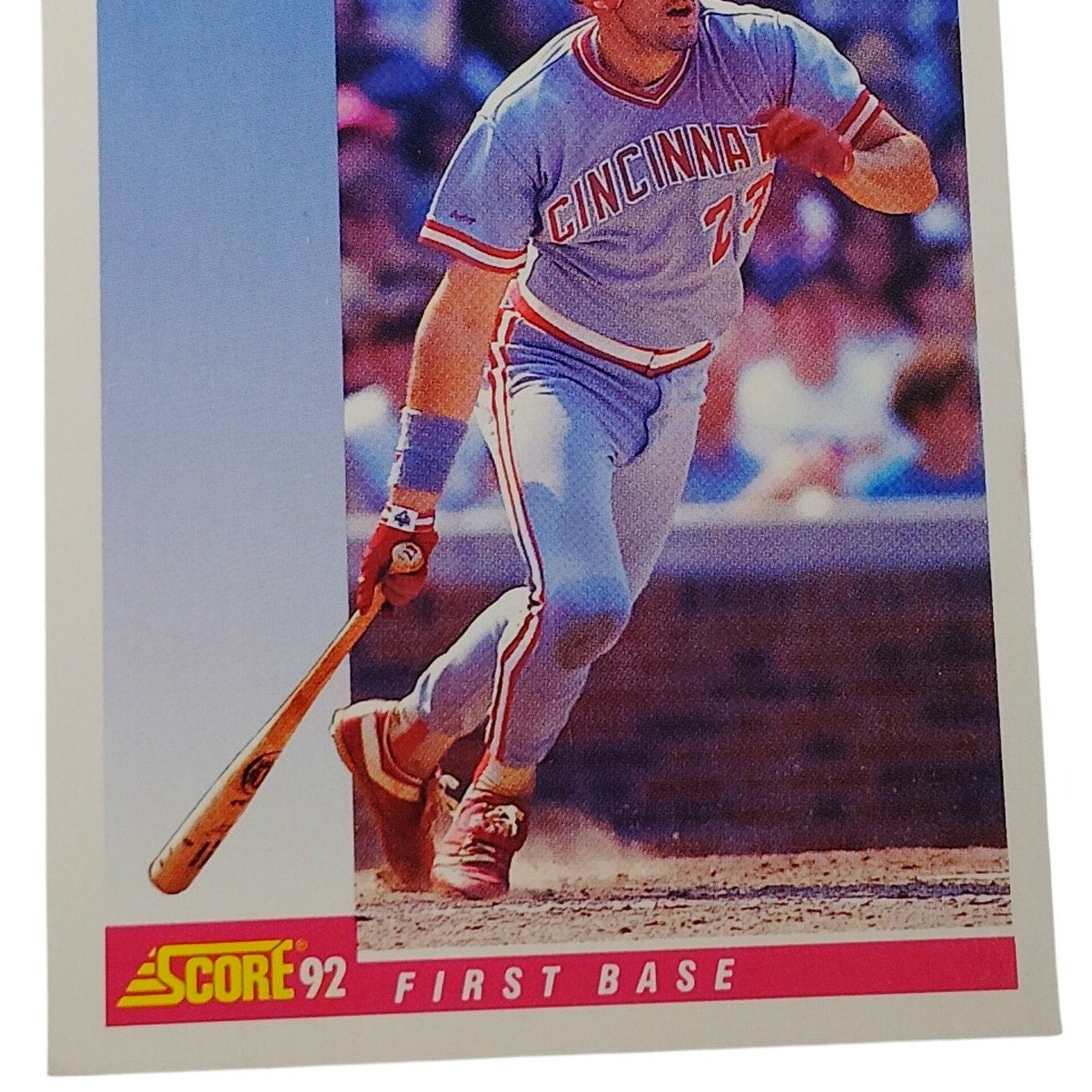 1992 Score Hal Morris #125 Cincinnati Reds First Baseman MLB Baseball NM