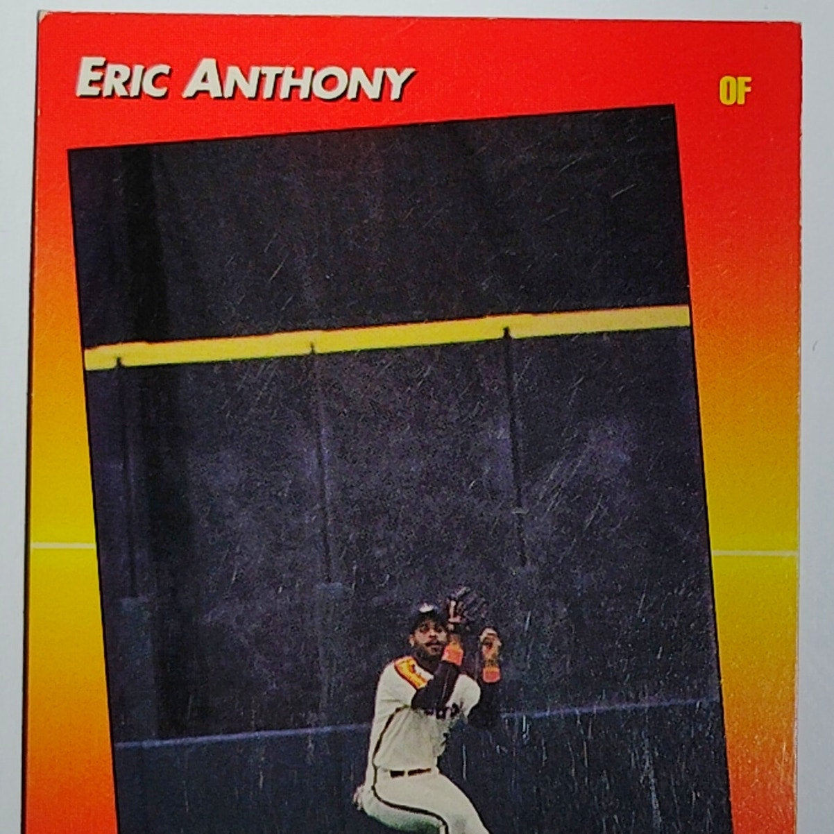 1992 Triple Play Eric Anthony Card #18 Houston Astros OF VG/EX