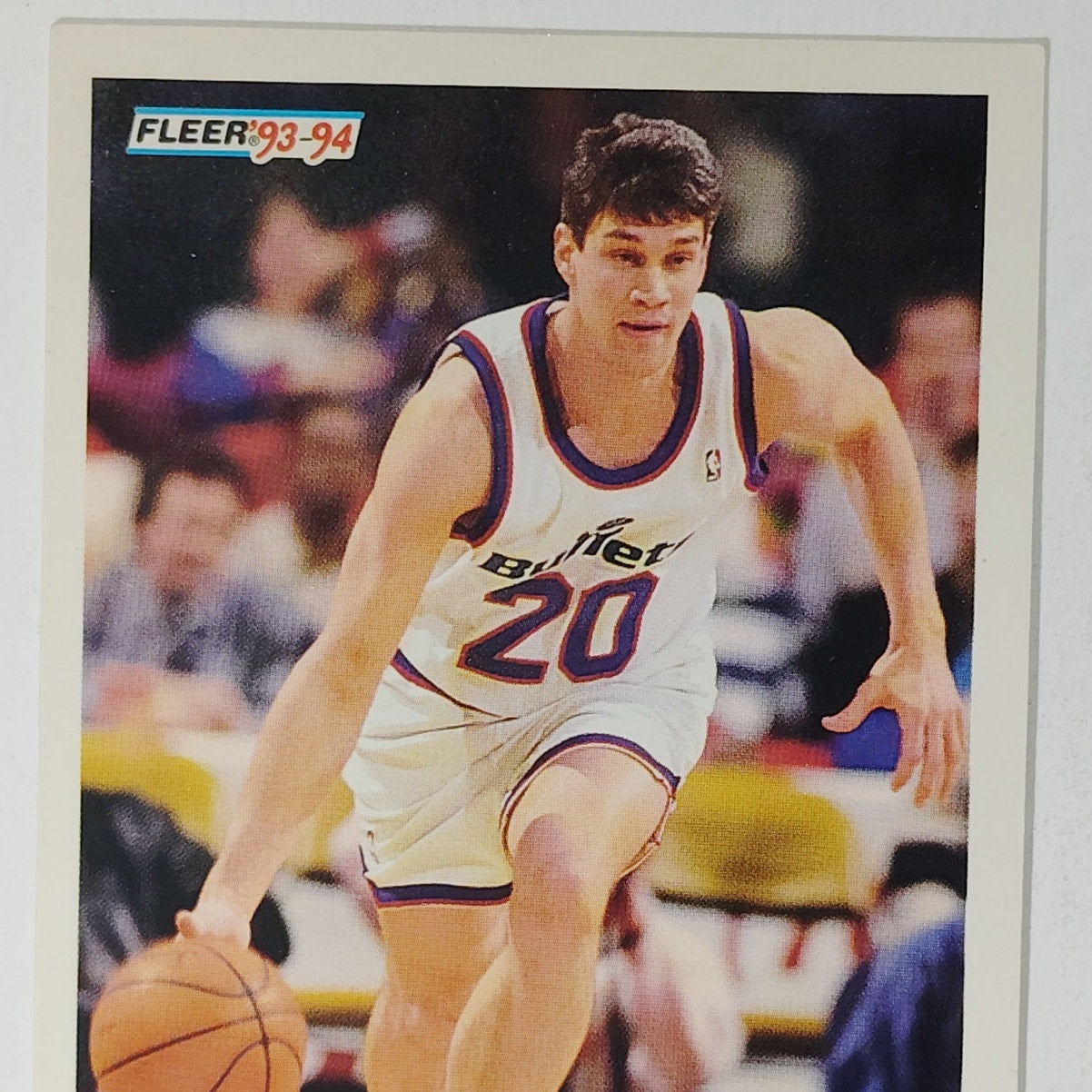 1993–94 Fleer Brent Price #398 – Washington Bullets – Guard – VG/EX