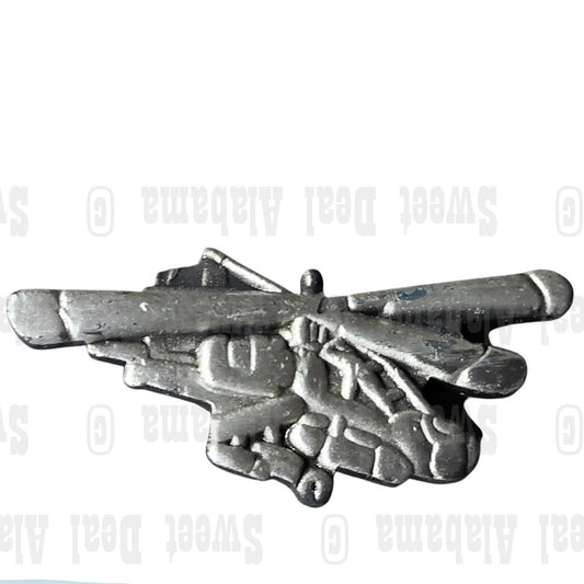 Apache AH-64 Helicopter, Collector's Hat, Lapel, Brooch Pin 1-1/2"W x 1/2"H