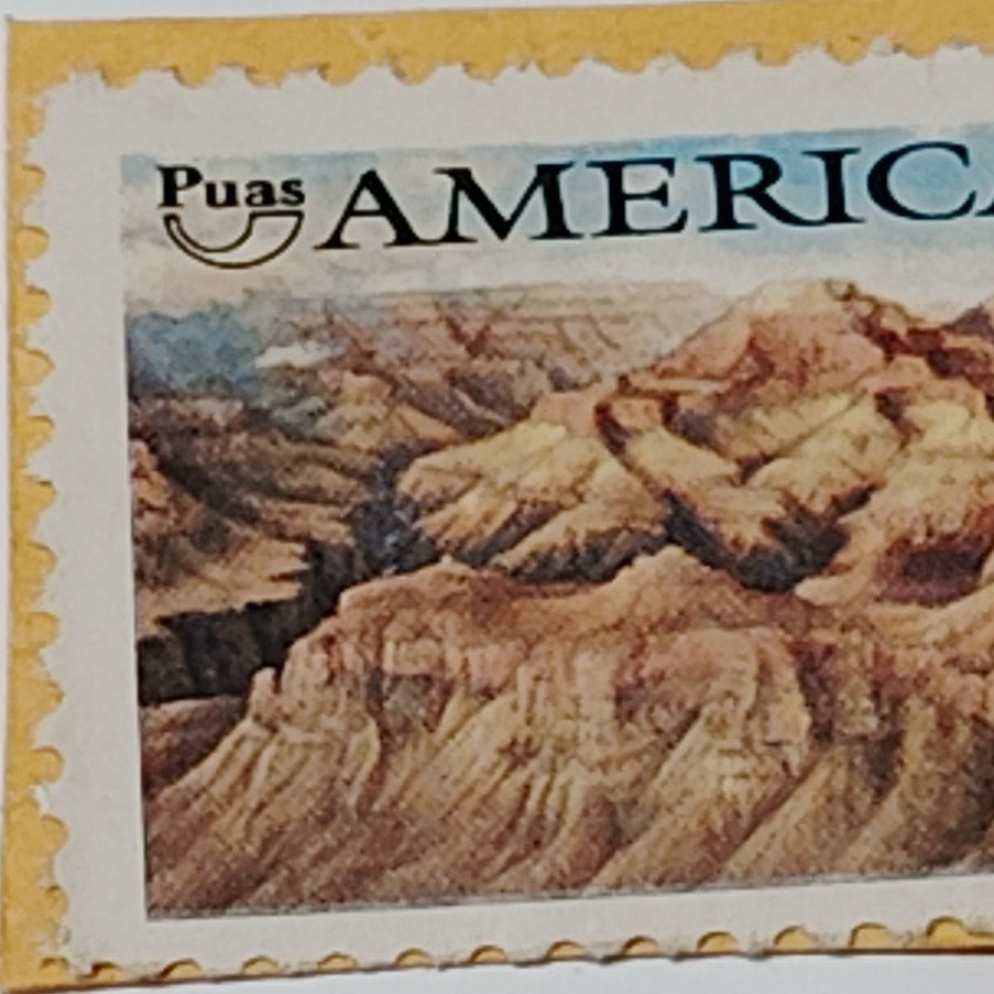 1990 Grand Canyon 25 Cent USA Postage Stamp - PUAS America Series Unused