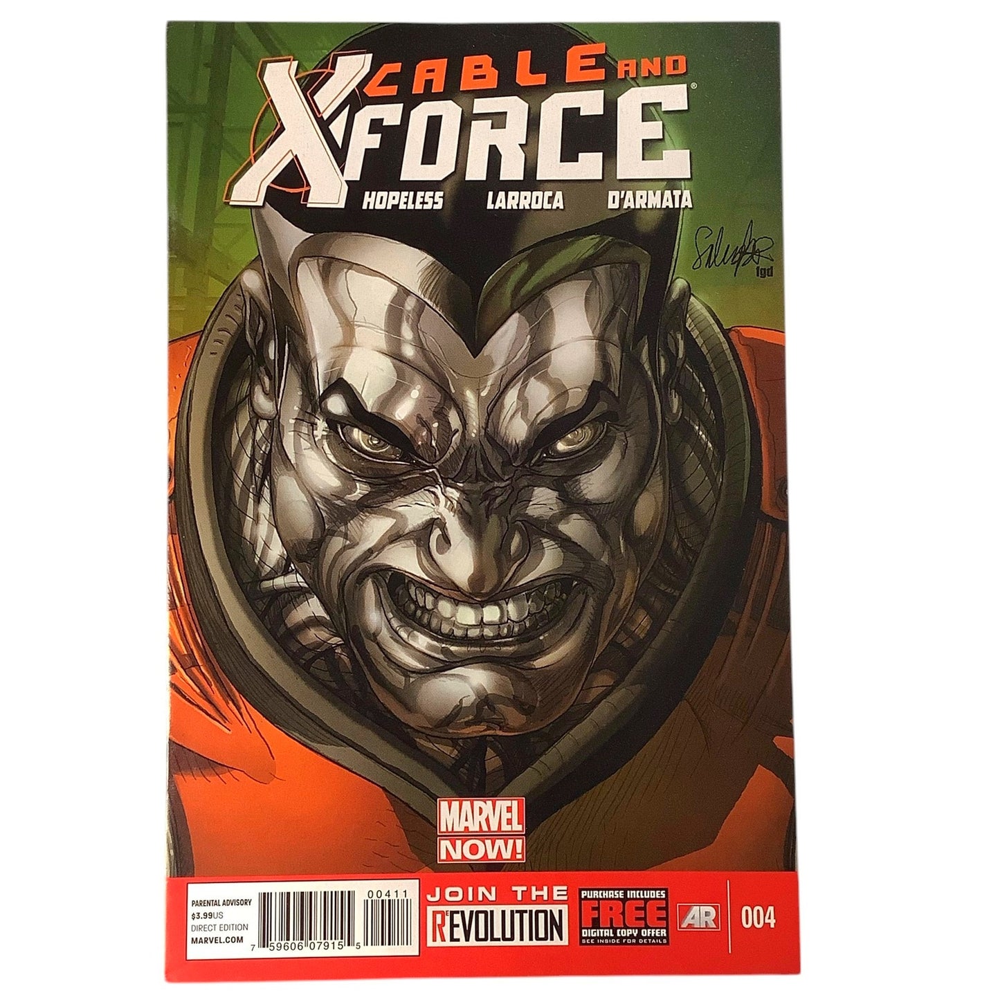 Marvel's Cable and X-Force #4, April 2013, NM 9.4