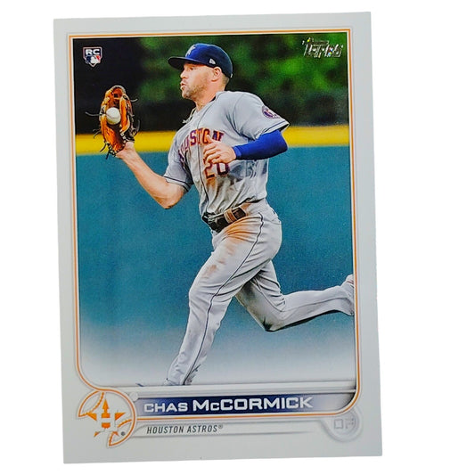 2022 Topps #135 RC Rookie Chas McCormick Houston Astros Outfielder - VG/EX