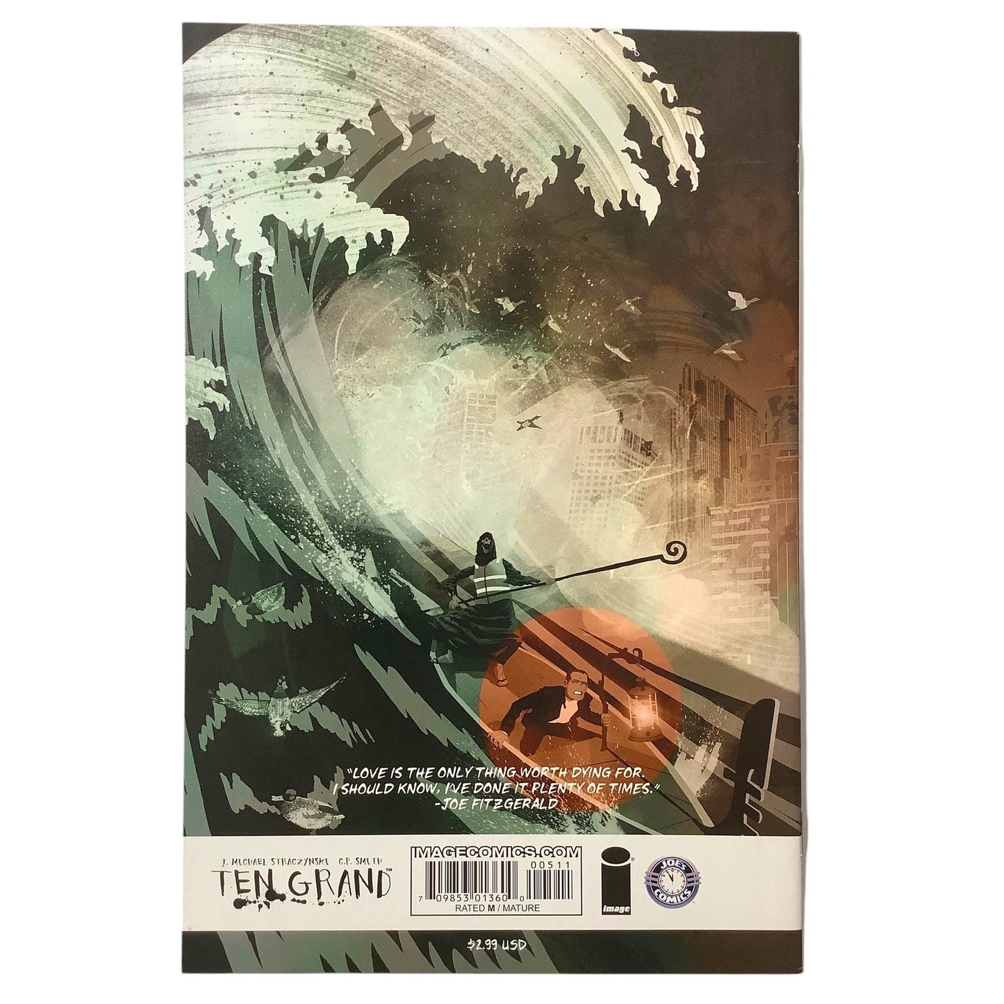 Ten Grand #5, Nov 2013, NM 9.4, Image Comics