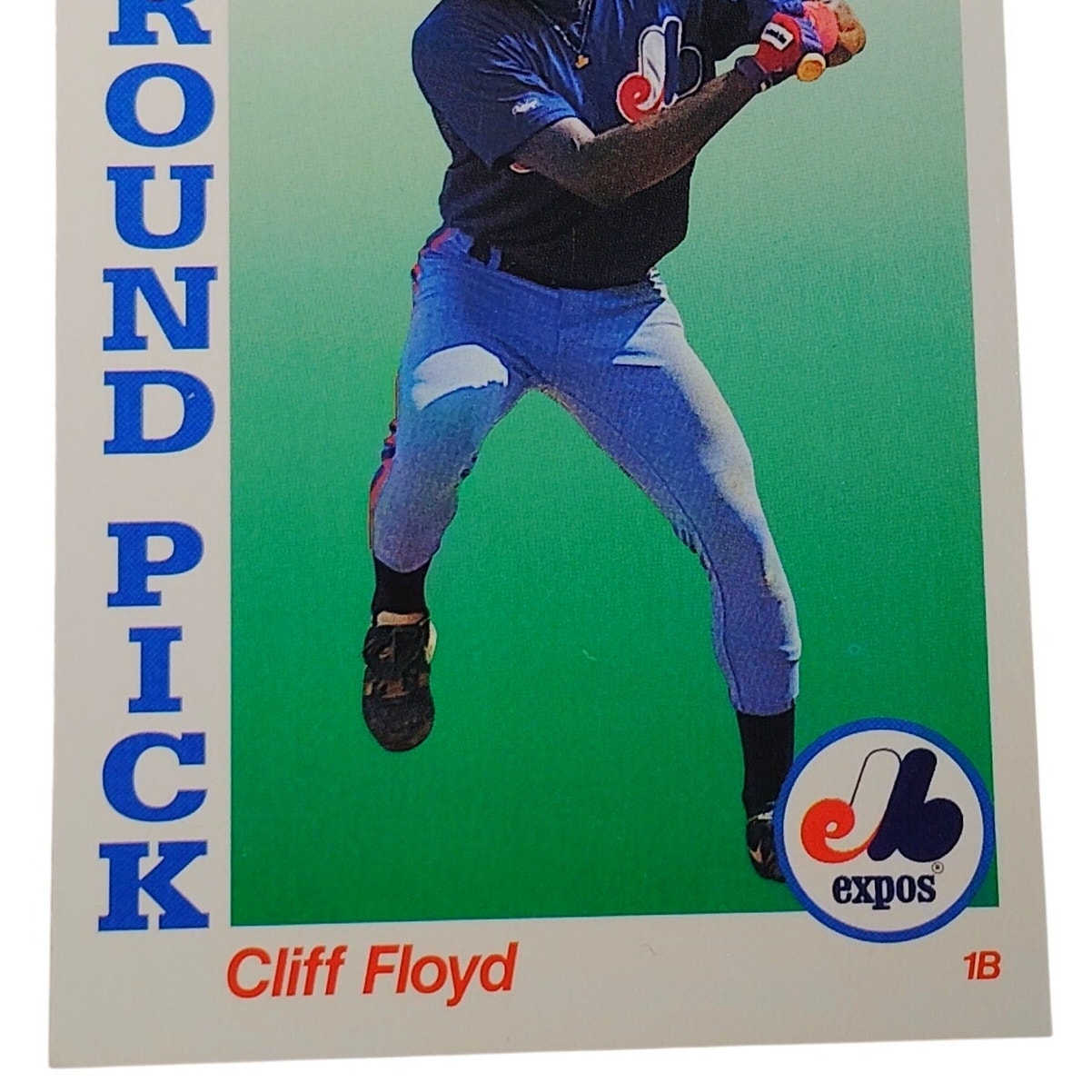 1992 Score Cliff Floyd #801 Montreal Expos Outfielder MLB Baseball Card NM