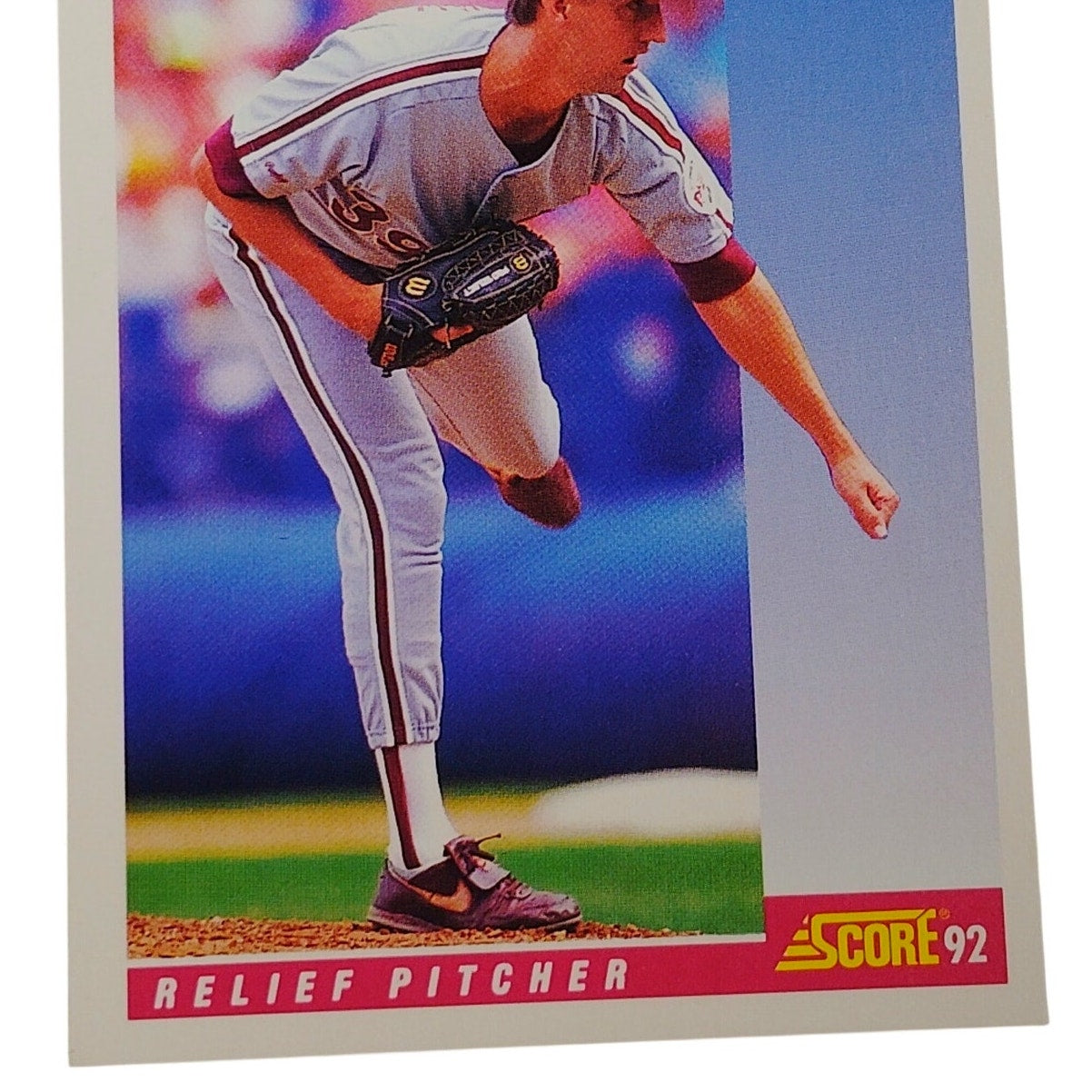 1992 Score Wally Ritchie #619 Philadelphia Phillies Relief Pitcher MLB NM