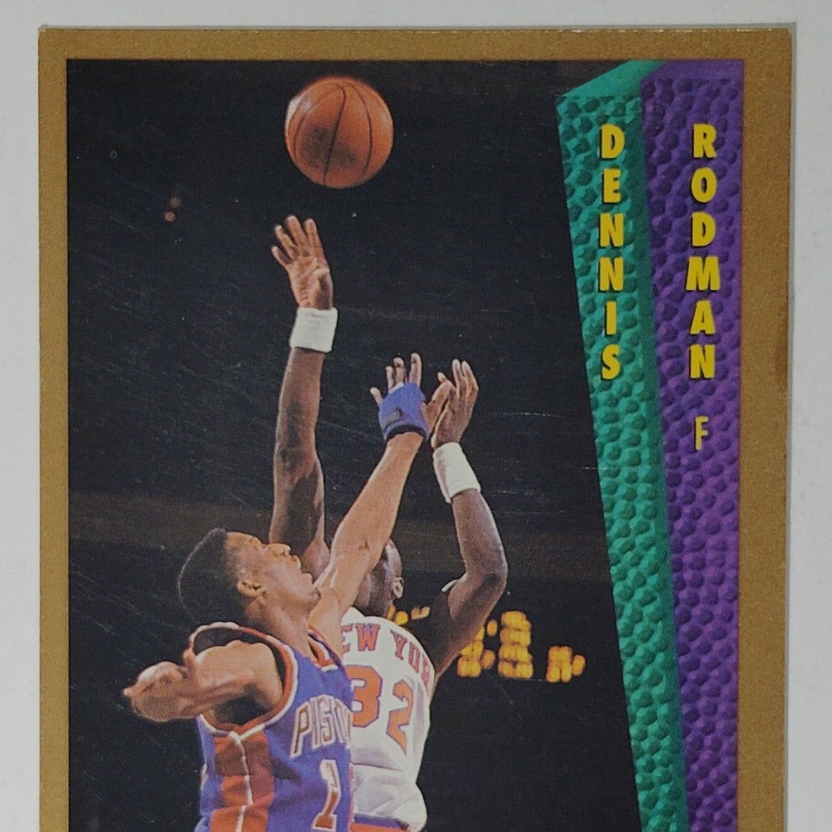 1992–93 Fleer Dennis Rodman #289 – Detroit Pistons – Forward – NBA Card