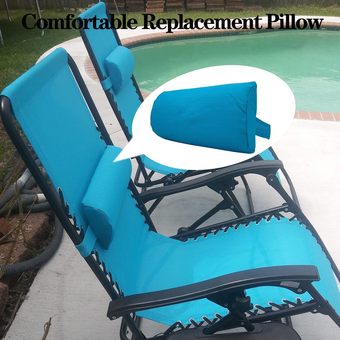 Light Blue Support Pillow – Adjustable, Washable & Ergonomic Comfort for Seating