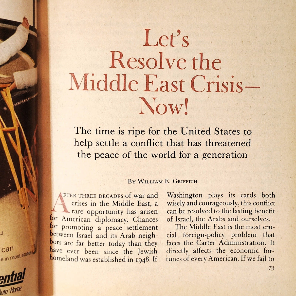 Reader's Digest April 1977 - Alex Haley's Roots Excerpt, Vintage Magazine