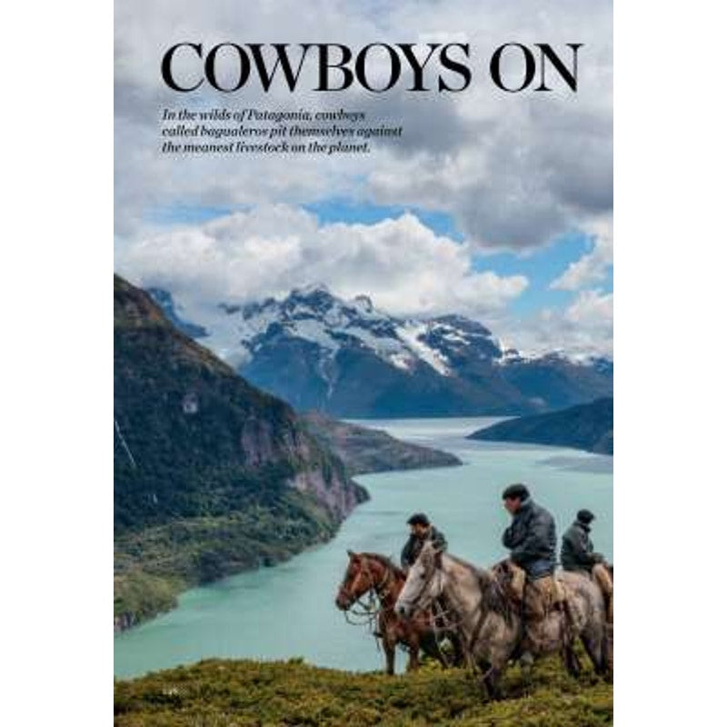 National Geographic DECEMBER 2014, Holy Lands, Joy of Food, Communal Table, Cross Currents,  3D Printers, Wasteland, Patagonia's Cowboys, LN