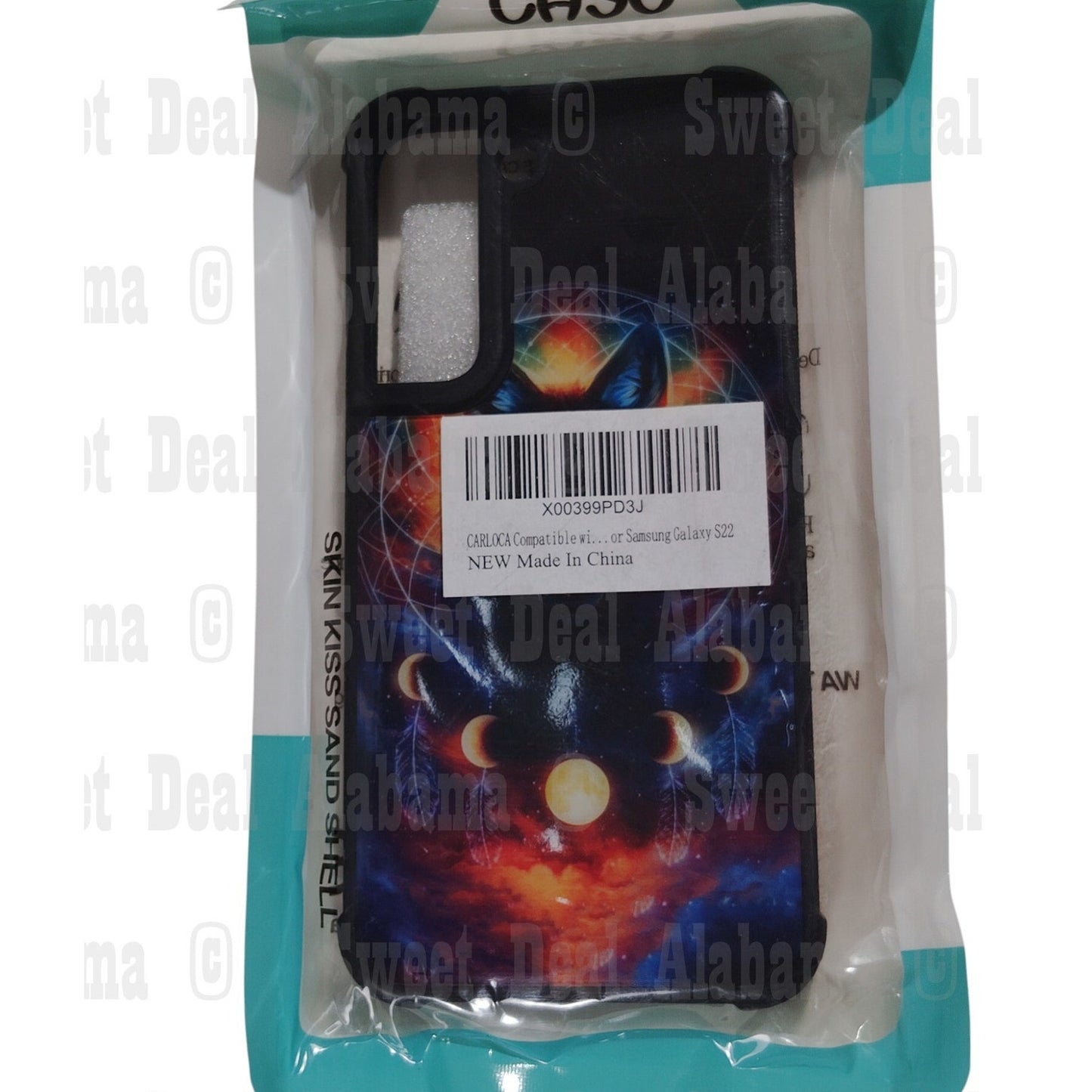 Carloca Cellphone Case For Samsung S22 Phone, Wolf Graphics