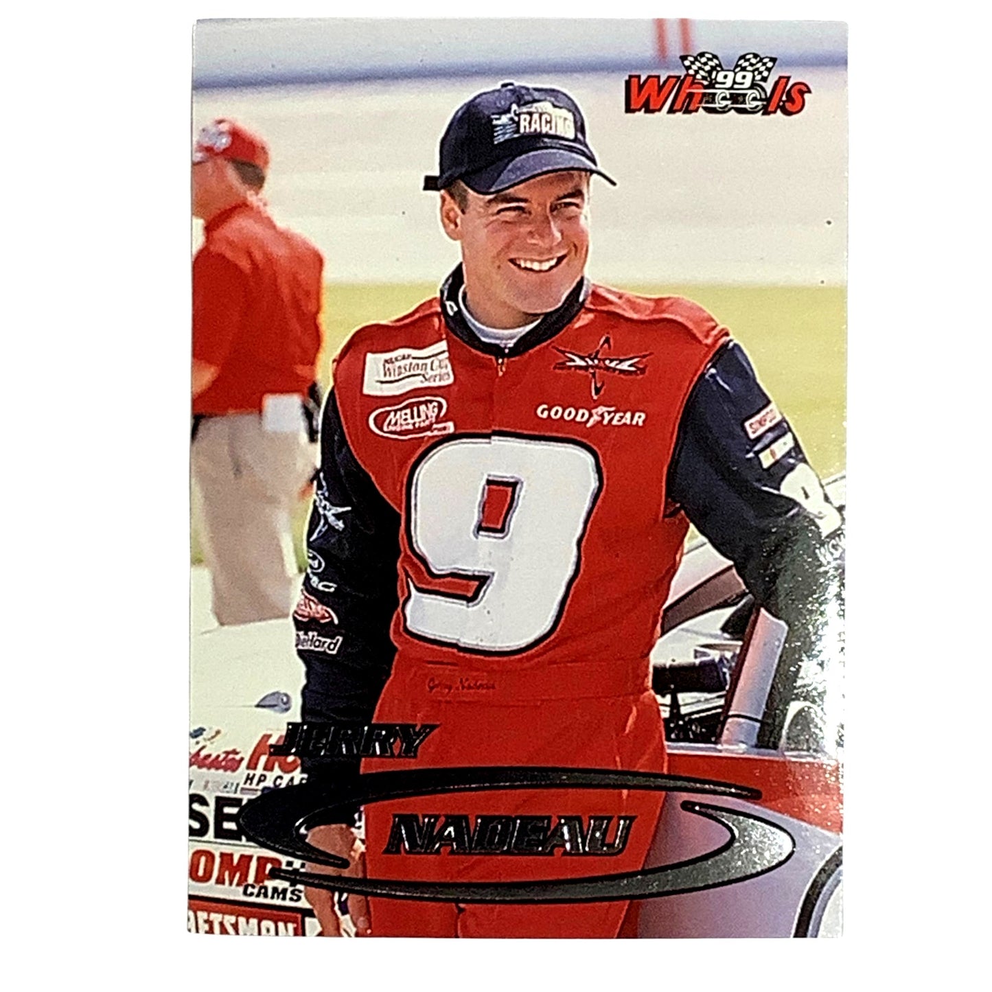 Jerry Nadeau, Cartoon Network, Card 25, 1999 Wheels NASCAR Winston Cup, NM+