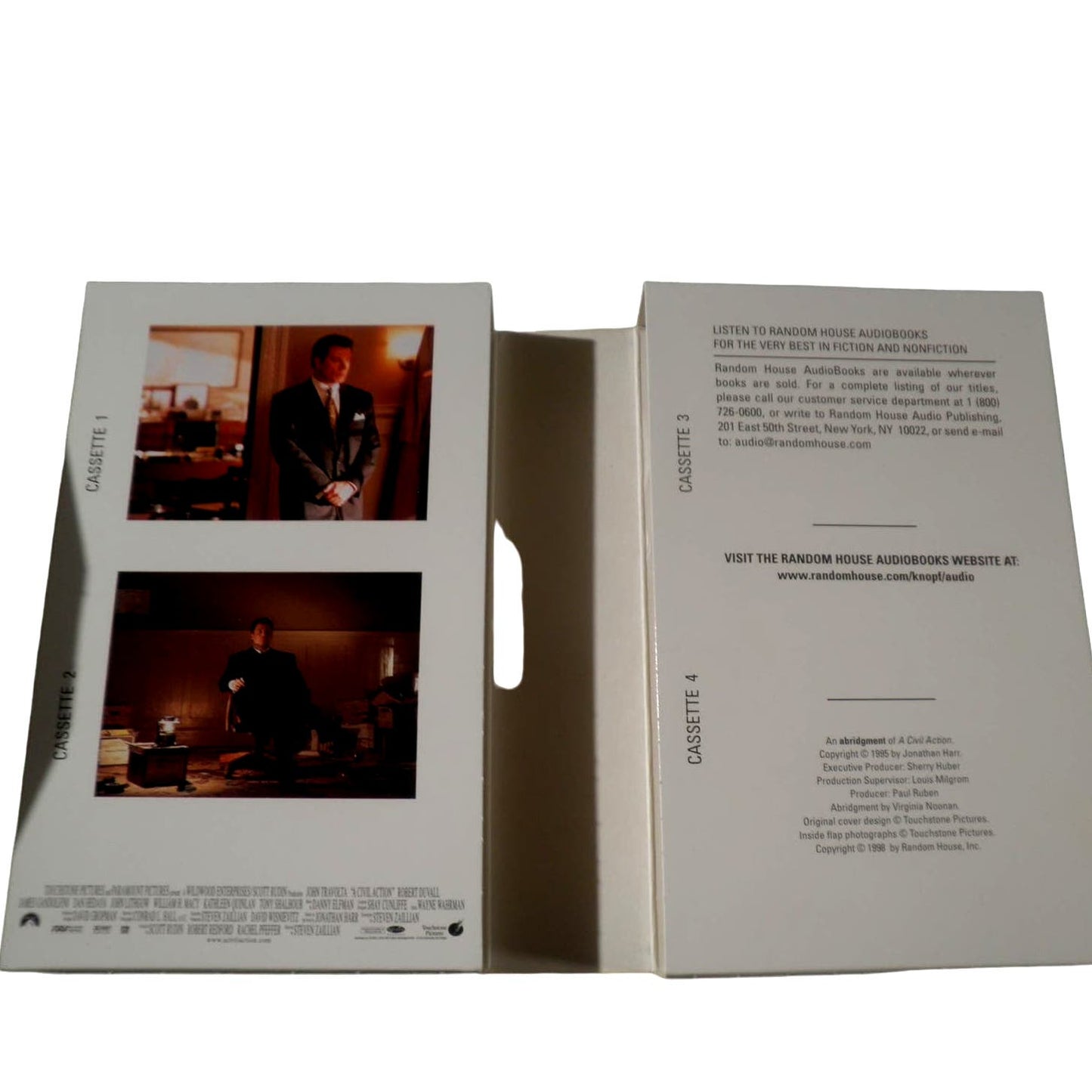 A Civil Action Audio Cassette – Audiobook, August 29, 1995, Jonathan Harr