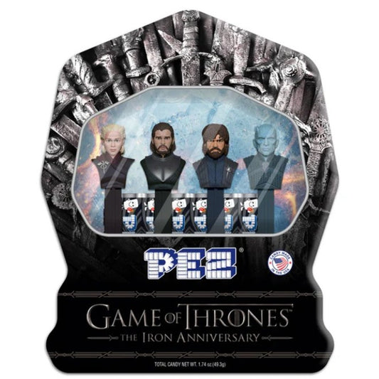 WB Game of Thrones Tin, Set of 4 -Retired- Pez Collectible Dispensers, NIP